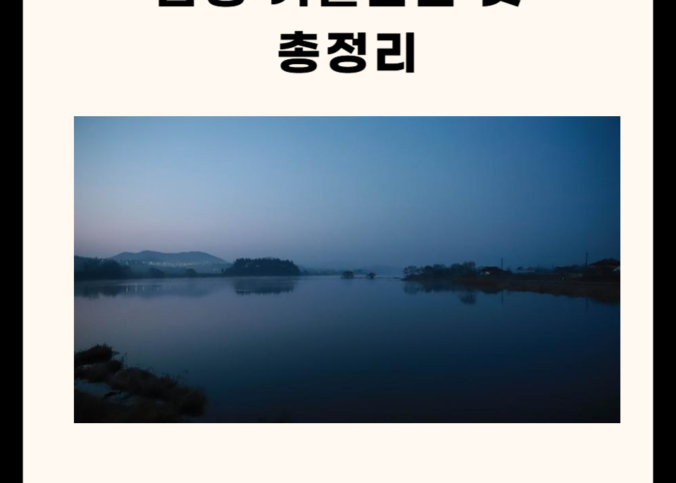 함평 가볼만한 곳 총정리 (카페, 음식점, 명소 5군데)