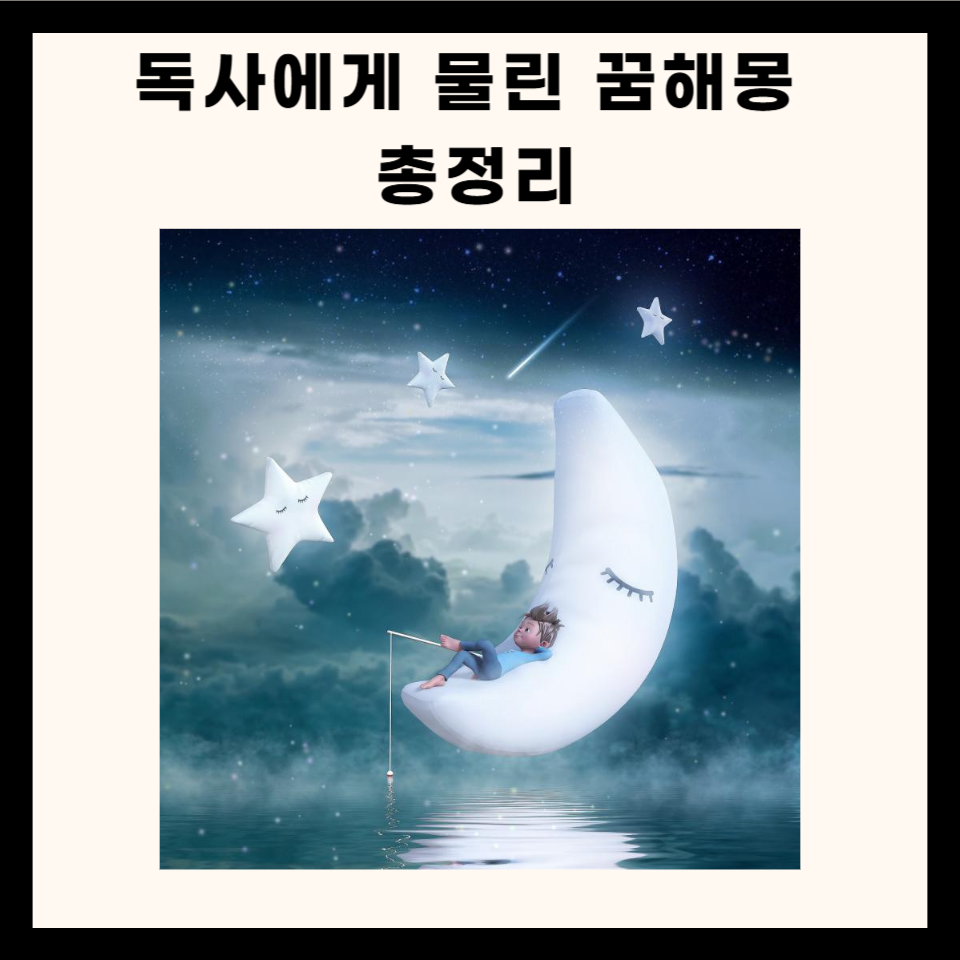 독사 관련 꿈해몽 총정리